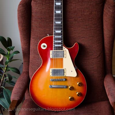 Burny RLG-50 1983 Cherry Sunburst | Reverb