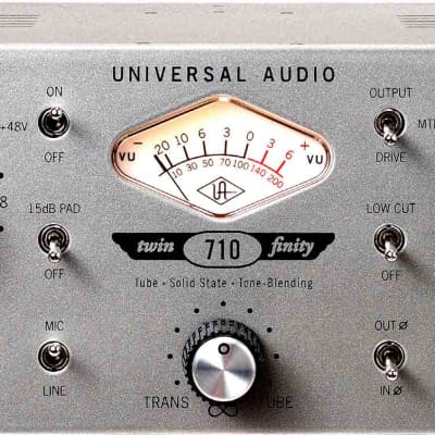 アンプ Universal Audio twin fnity 710 Universal Audio 710 Twin-Finity - Signal Processing