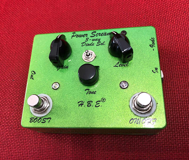 HomeBrew Electronics HBE Power Screamer - Green Tube