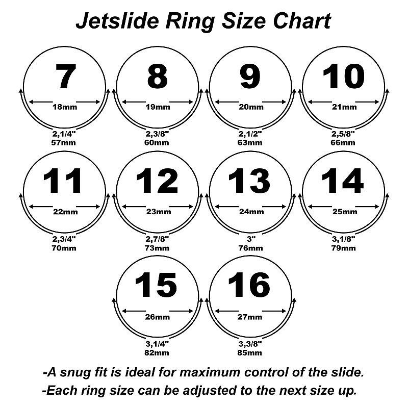 Slide On Ring Sizer