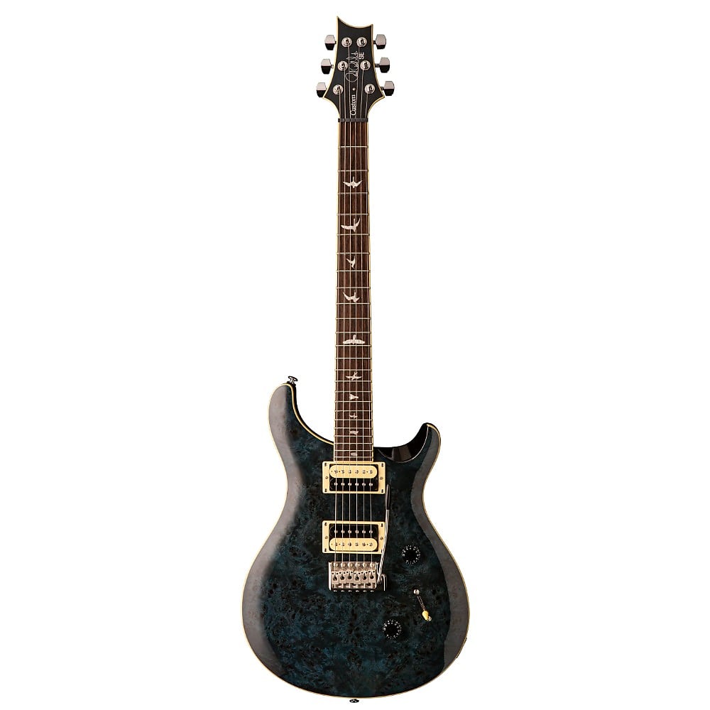 PRS SE Custom 24 Exotic Poplar Burl Limited Edition | Reverb