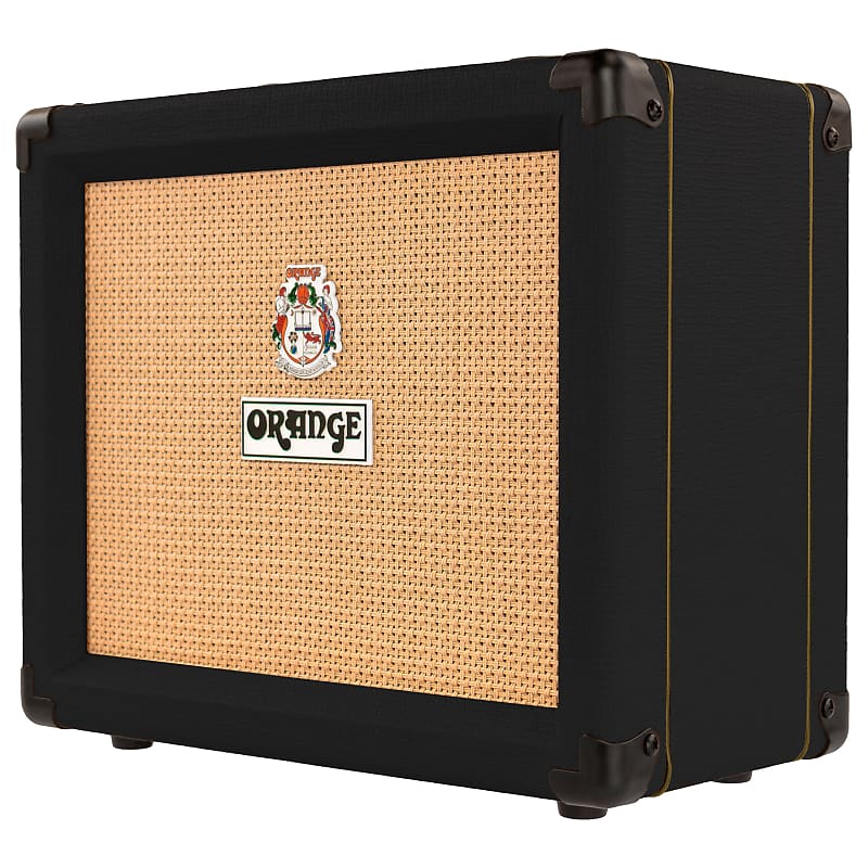 Combo Crush 20 Black + Reverb Orange image 1