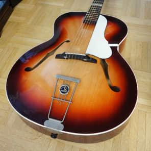 HOPF Archtop guitar  ~1959 German vintage - FREE SHIPPING TO THE USA image 3