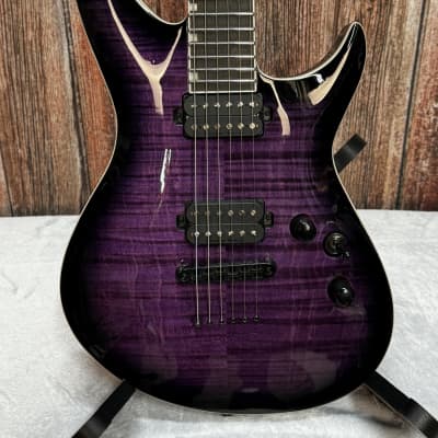 Charvel CDS-075-HSH 1992 - See-thru Purple Sunburst | Reverb