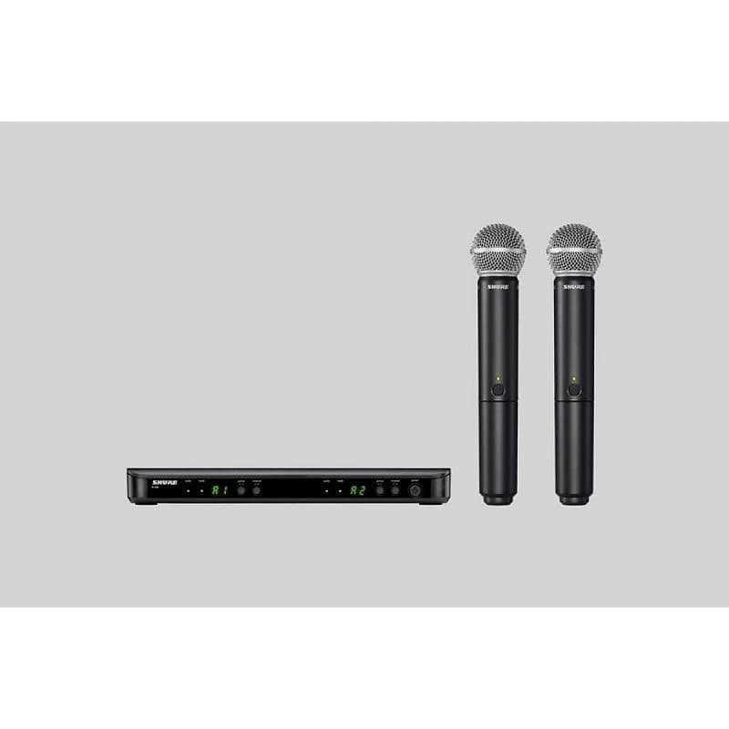 Shure J11 Band Wireless Dual Vocal System w 2 SM58 s BLX288