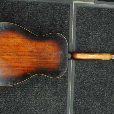 Regal Round Neck Resonator Guitar 1930s Sunburst image 4