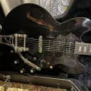 Epiphone Riviera Custom P93 Royale Electric Guitar Black Pearl w Case