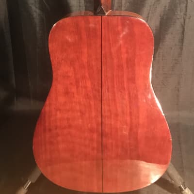 Carlos 438 Korean Dreadnought Acoustic Guitar 1970’s Natural/Laquer Polish image 15