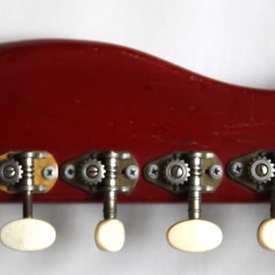 1960's Burns Vibra Artist stratocaster - Red image 10