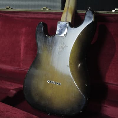 Rizzato's®️ Handmade '50s Stratocaster® Two Tone Sunburst Relic Finish | Case Included image 2