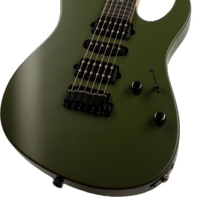 Suhr 01-LTD-0016 Modern Terra Electric Guitar, Forest Green w/ Hard Case image 2