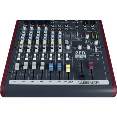 ALLEN & HEATH ZED60-10FX USB avec effets - ZED-10FX avec faders 60mm image 2