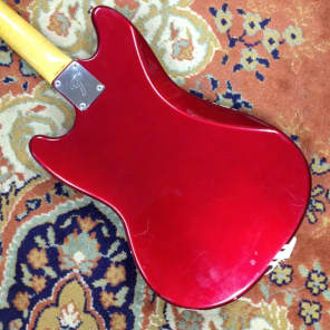Fender Mustang 69 Competition Reissue  Candy Apple Red image 4