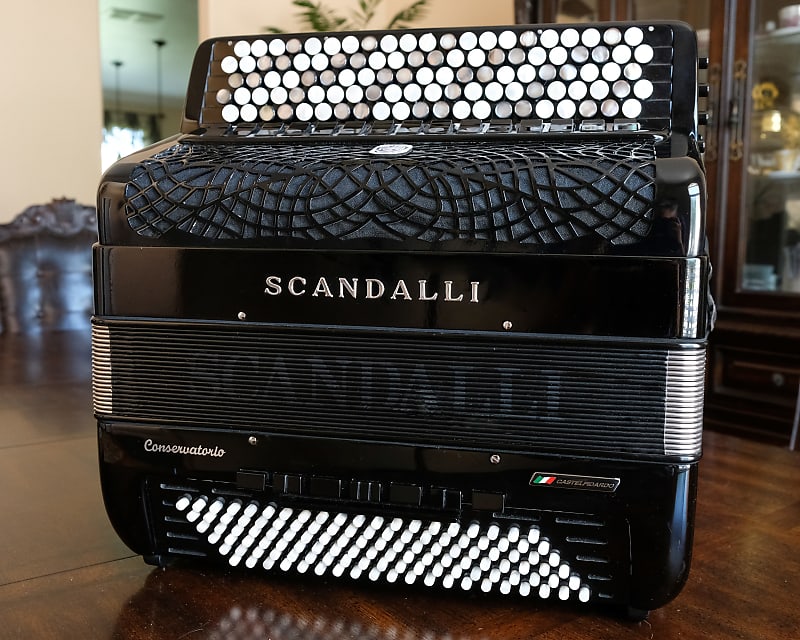 SCANDALLI BJC 473 Chromatic Accordion (Bayan) B-System With | Reverb