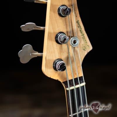 Bluesman Vintage El Dorado 4-String Bass w/ Soft Case – 3-Tone Sunburst image 5