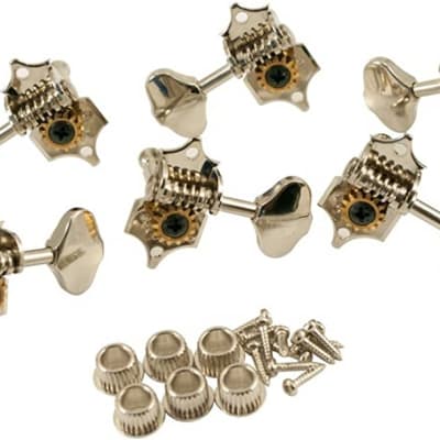 Grover V97N 3X3 Sta-Tite Tuning Keys w/ Scalloped Buttons image 2