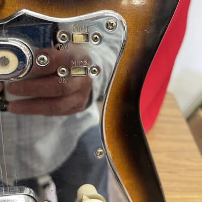 Teisco/Heit Stratocaster Body 1960’s Burst image 7