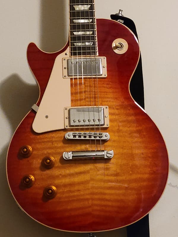 Gibson Left Handed Les Paul Standard Plus 2013 Cherry | Reverb