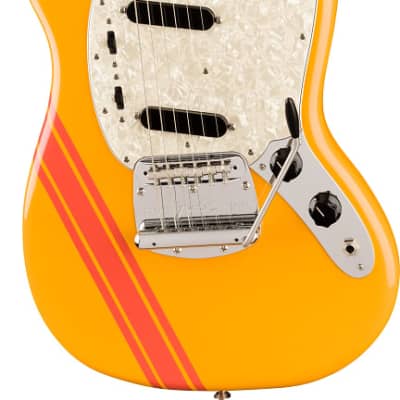 Fender Vintera II 70s Competition Mustang Electric Guitar Rosewood Fingerboard, Competition Orange image 5