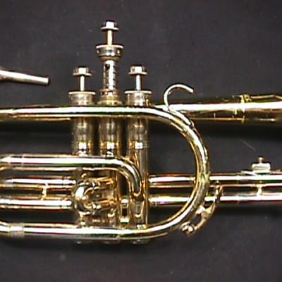 A  U.S.A. Made Cleveland Superior Bb Cornet in it's Original Case as-is   38 T image 3