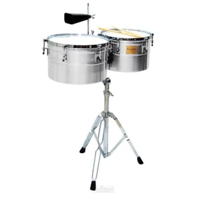 Tycoon Deep-shell Chrome Finish Timbales image 1