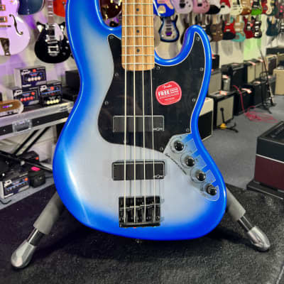 Squier Contemporary Active Jazz Bass HH - Sky Burst Metallic *FREE PLEK WITH PURCHASE*! 030 *FREE PLEK WITH PURCHASE* image 3