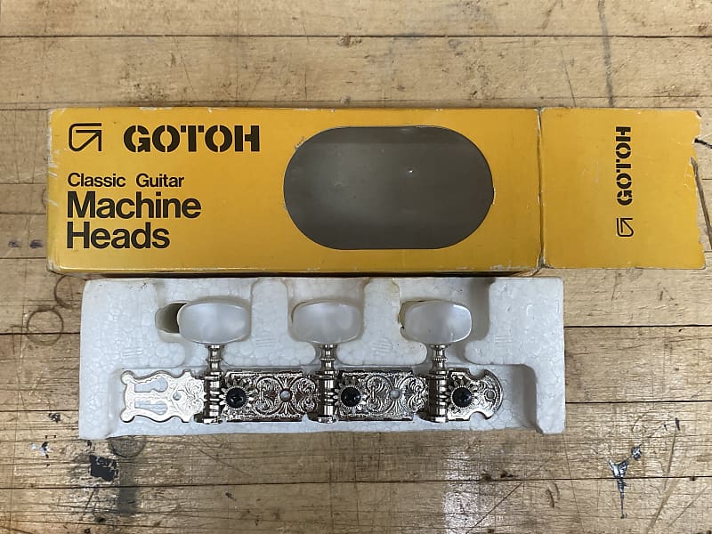 Gotoh 35g165 Classical Guitar Machine Heads NIB NOS image 1