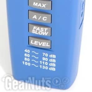 Galaxy Audio CM-130 Check Mate SPL Meter for Acoustic Measurement with Included Windscreen and Battery - Blue image 3