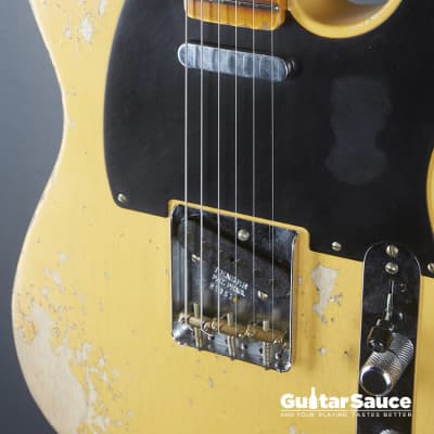 Fender Custom Shop Limited Edition 51 Nocaster Super Heavy Relic Blonde Aged 2023 (Cod.1401NG) image 6