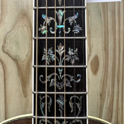 OOO PARLOR FORTY FIVE Floral PARLOR model acoustic guitar 2024 - Natural inlays galore image 9