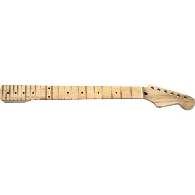 Mighty Mite MM2928 Stratocaster Replacement Neck with Maple Fingerboard and Jumbo Frets Regular image 2