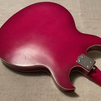 Vintage Silvertone 1460 Teisco Red Hollowbody Electric Guitar + Original  Case + Strap Rare Model MIJ Japan | Reverb