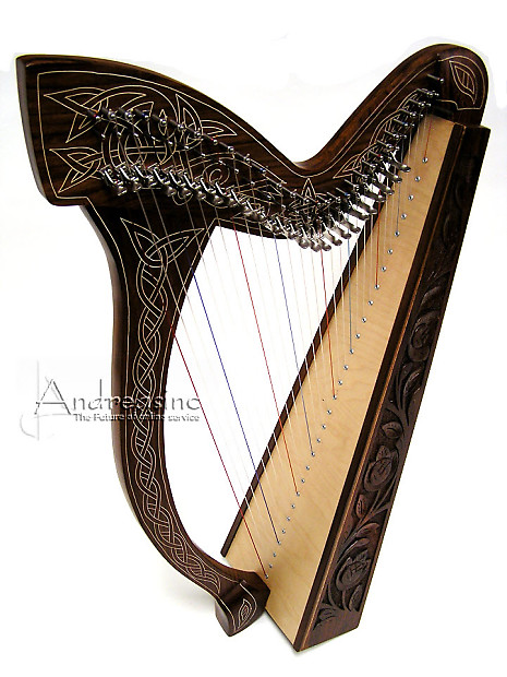 Roosebeck Minstrel Harp TM 29 Strings Reverb