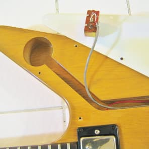 90's Bill's Brothers Explorer - Natural Korina Style Finish