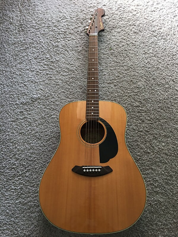 Fender Sonoran S Nat California Series Natural Dreadnought Acoustic Guitar