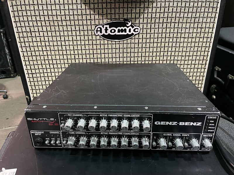 Genz Benz Shuttle Max 92 Bass Amplifier Head Reverb