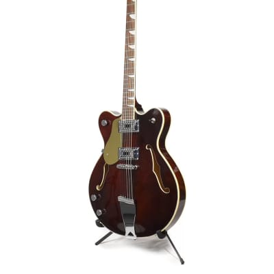 Eastwood Classic 6 Left-Handed Electric Guitar in Walnut image 1