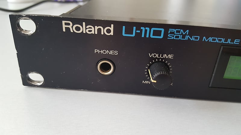 Roland U-110 PCM Sound Module + Sound Library Data ROM Card +  Alesis Midiverb 3 image 1