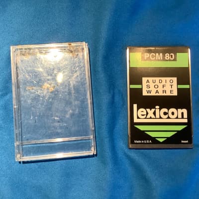 Super clean Lexicon PCM 80 Digital Effects Processor with FX card!! image 2