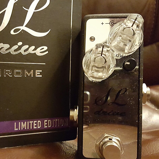 Xotic SL Drive Limited Edition Chrome Overdrive Pedal image 2