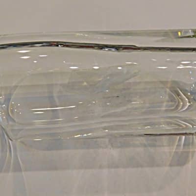 The Rock Slide GRS-XLC  Rock Glass Guitar Slide Size Extra Large  Ring Size 12-14 Clear image 3