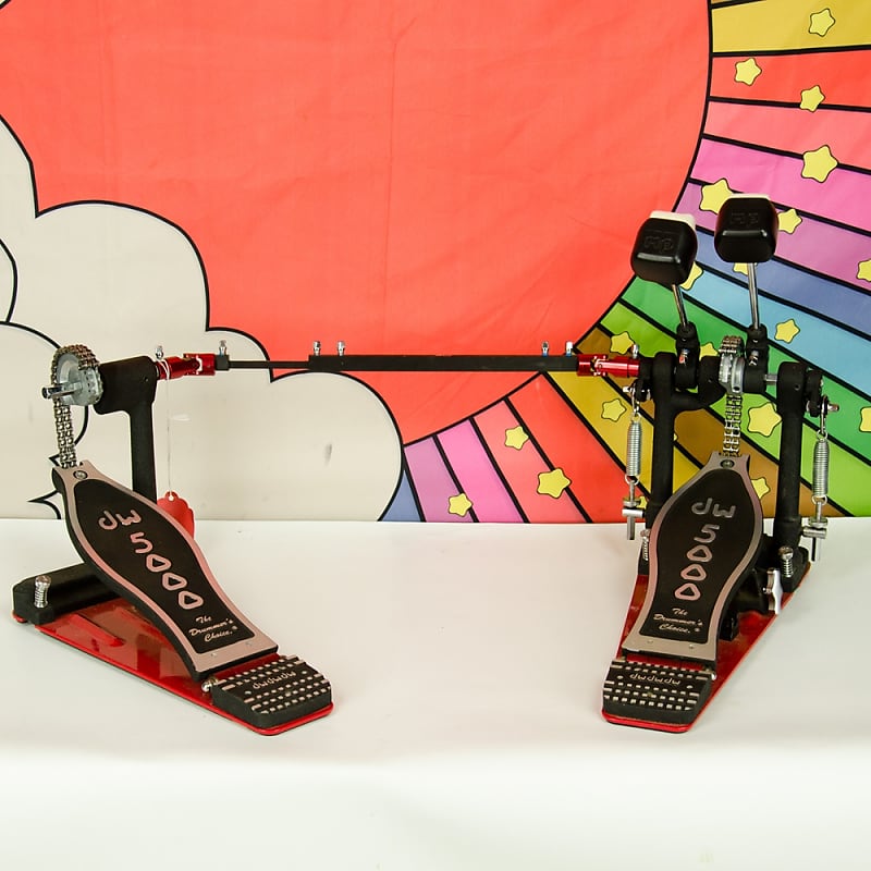 Used DW 5000 Series Double Kick Drum Pedal image 1