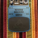 Behringer RV600 Reverb Machine Pedal 2011 Blue/super RARE!!