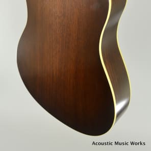 National Estralita Deluxe, Single Cone, Wood Body Resonator Guitar image 11