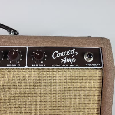 1962 Fender Concert Amp 4x10 - Brown Near Mint image 9