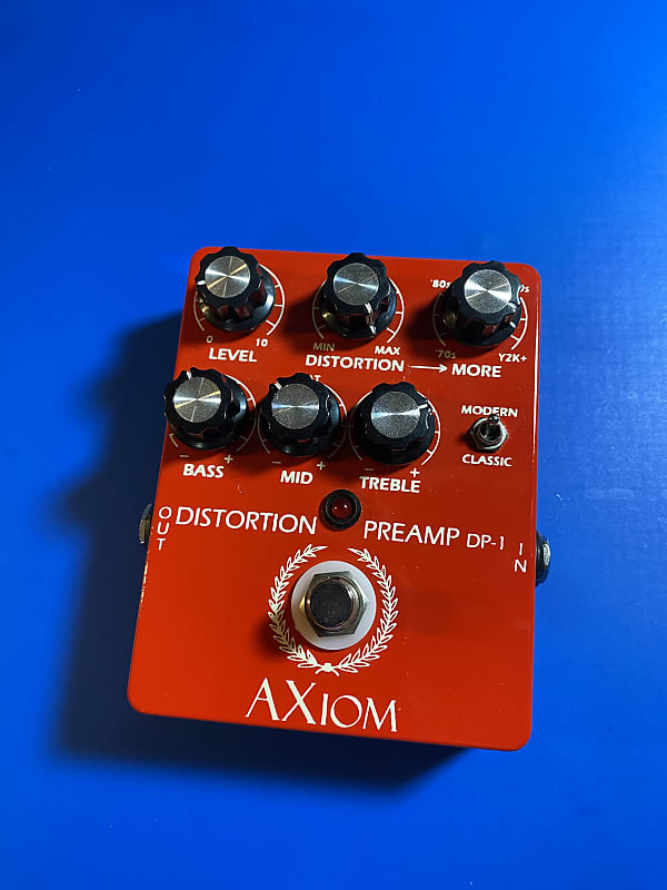 Axiom Effects Distortion Preamp DP1 Reverb
