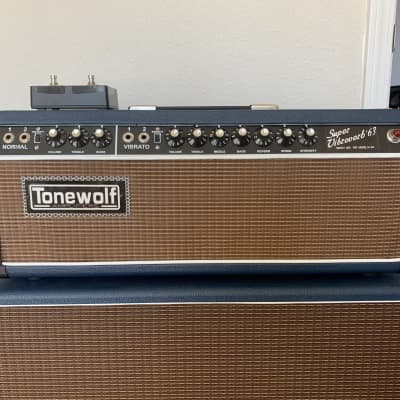 Tonewolf Super Vibroverb 63' Guitar Amp 40W Head 8 ohm (AB763 Clone) 2019 image 1