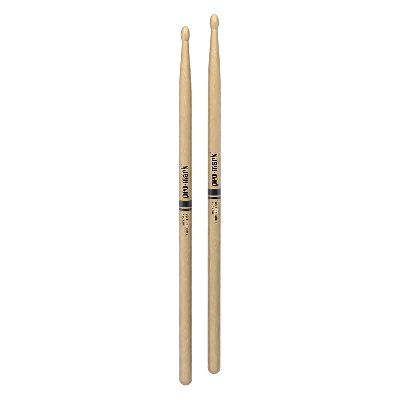 Promark Classic Forward 5B Hickory Wood Tip Drumsticks image 1