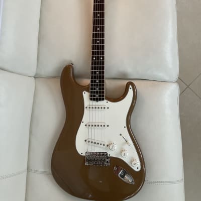 Fender Eric Johnson Signature Stratocaster 2012 - Palomino Metallic Brown Nitrocellulose for sale