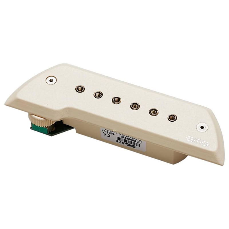 EMG ACS Acoustic Guitar Sound Hole Pickup in Ivory image 1